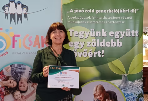 „A jövő zöld generációjáért díj 2025” pályázat és különdíj